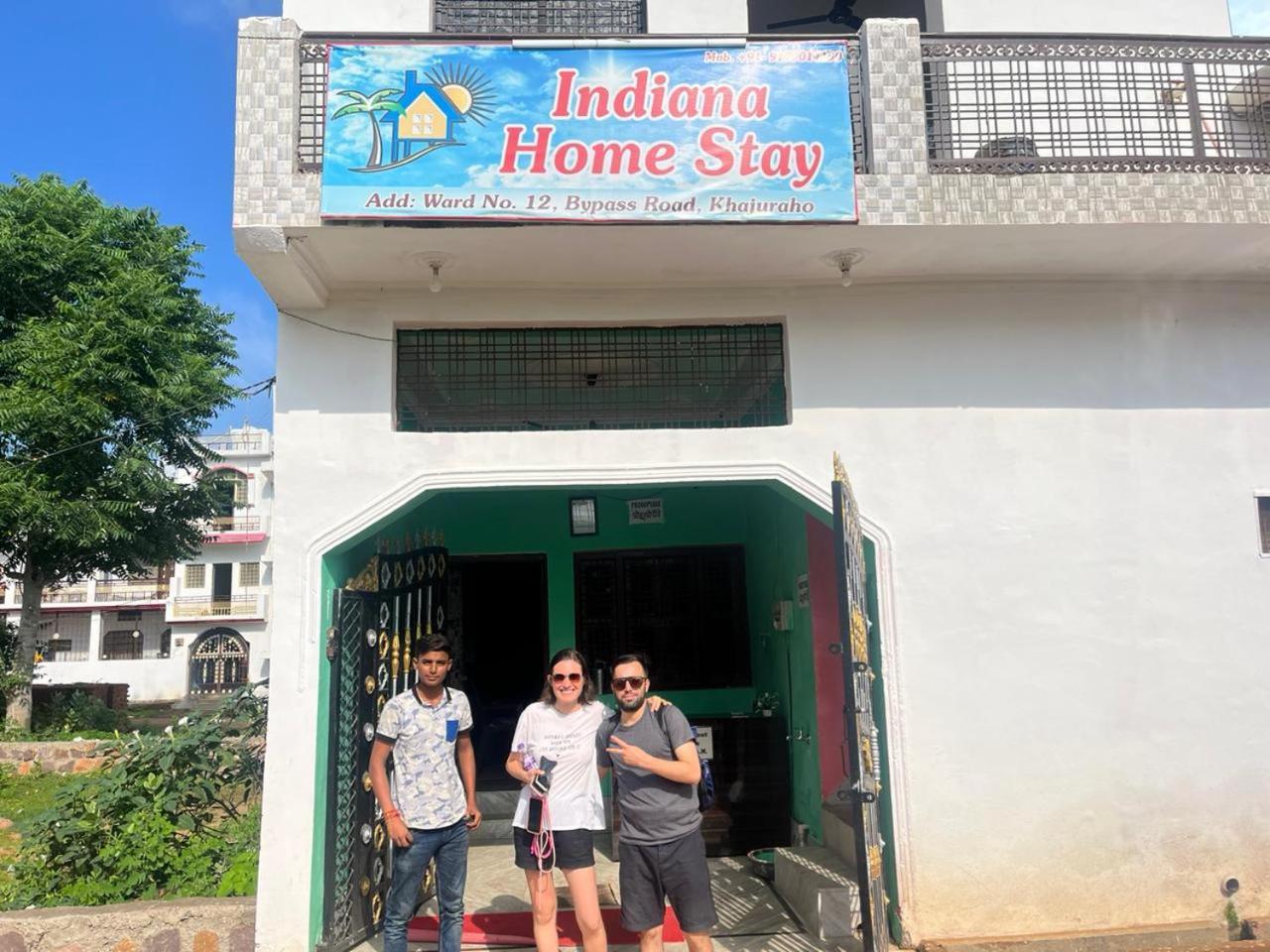 Indiana Home Stay Khajurāho Eksteriør bilde